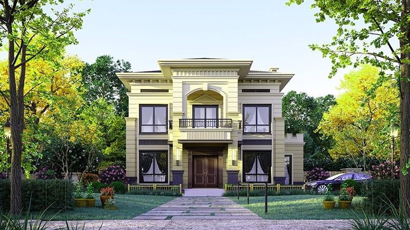 济南中式合院住宅，开放庭院与邻里乡亲更亲近